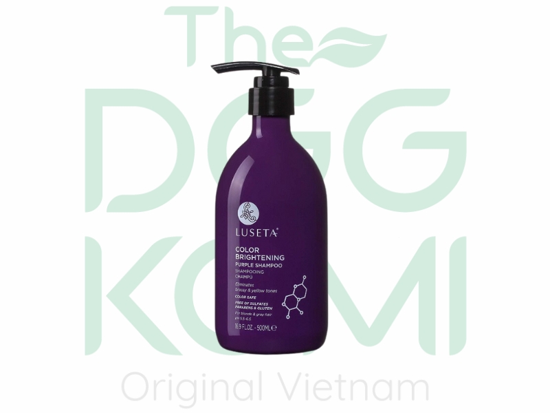 Dầu gội cho tóc tẩy, nhuộm Luseta Purple Shampoo for Blonde Hair